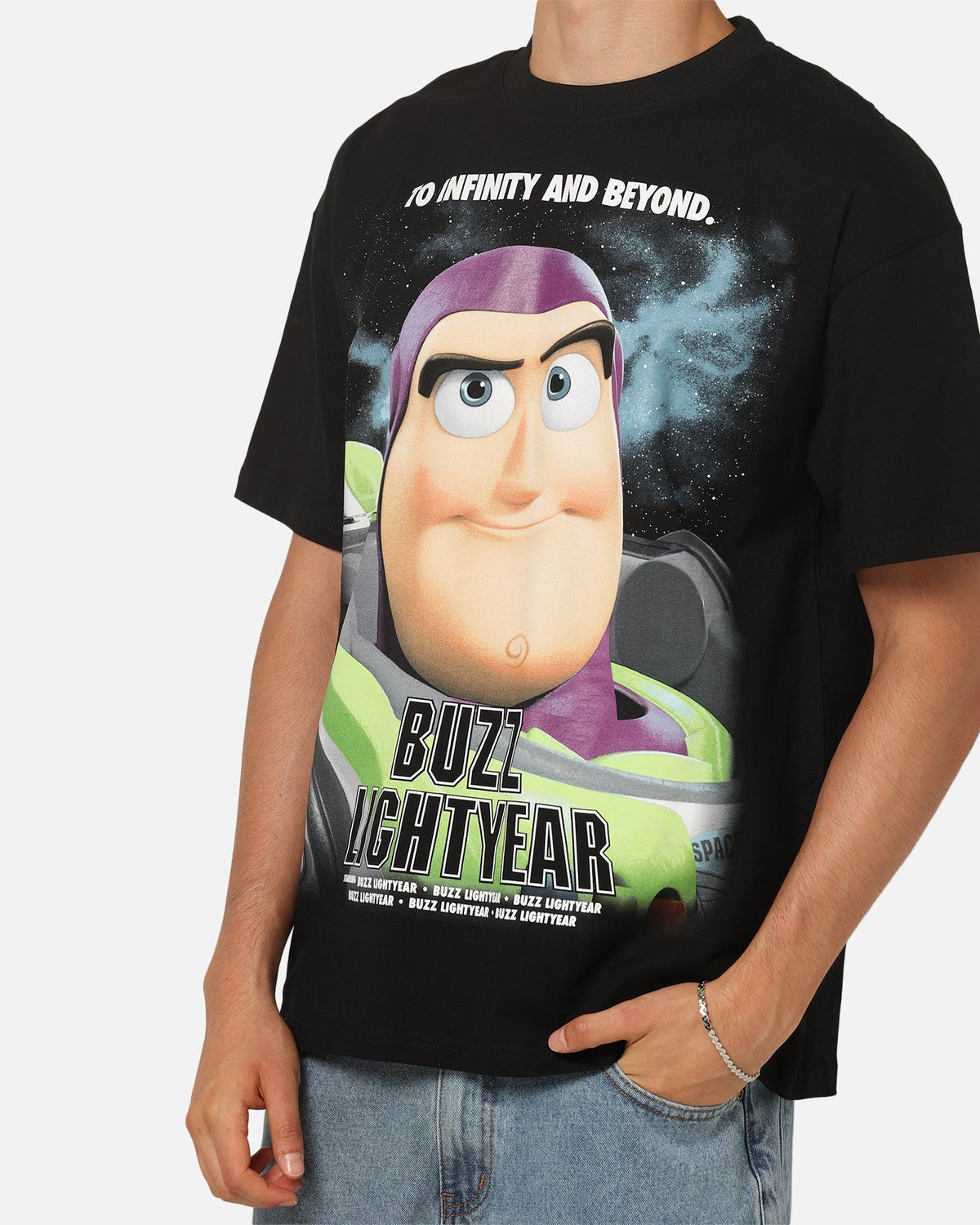 73Studio Disney Pixar Toy Story Buz Lightyear T-Shirt Black - Scentleo