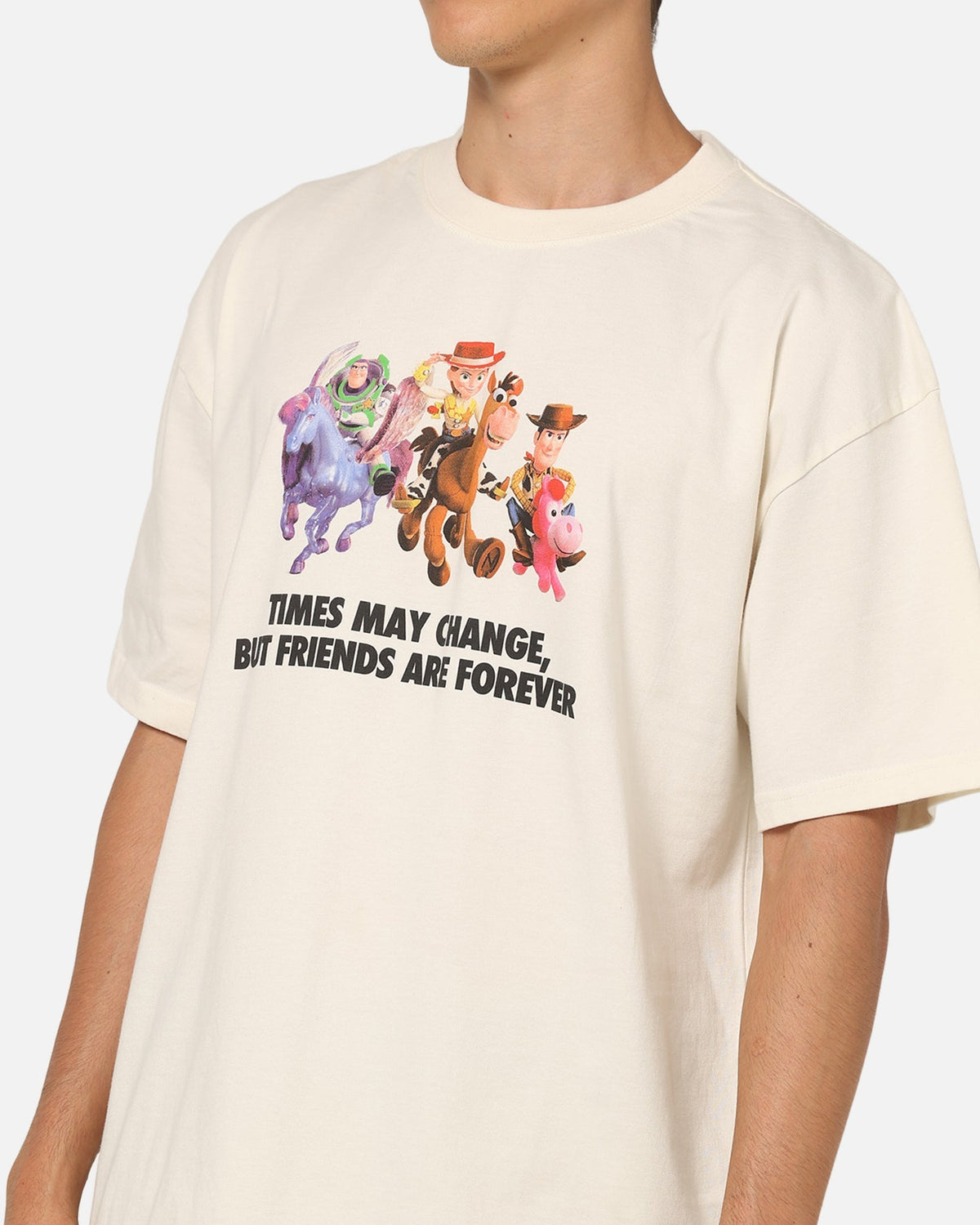 73Studio Disney Pixar Toy Story Friends T-Shirt Off White - Scentleo