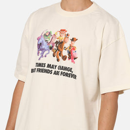 73Studio Disney Pixar Toy Story Friends T-Shirt Off White - Scentleo