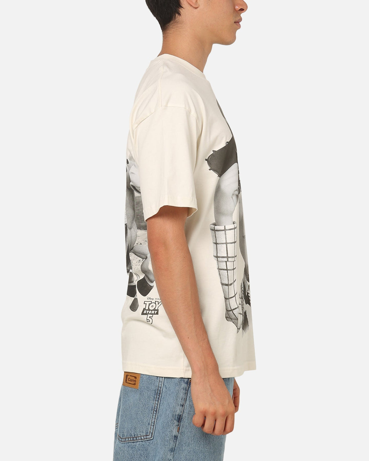 73Studio Disney Pixar Toy Story Woody And Bullseye T-Shirt Off White - Scentleo
