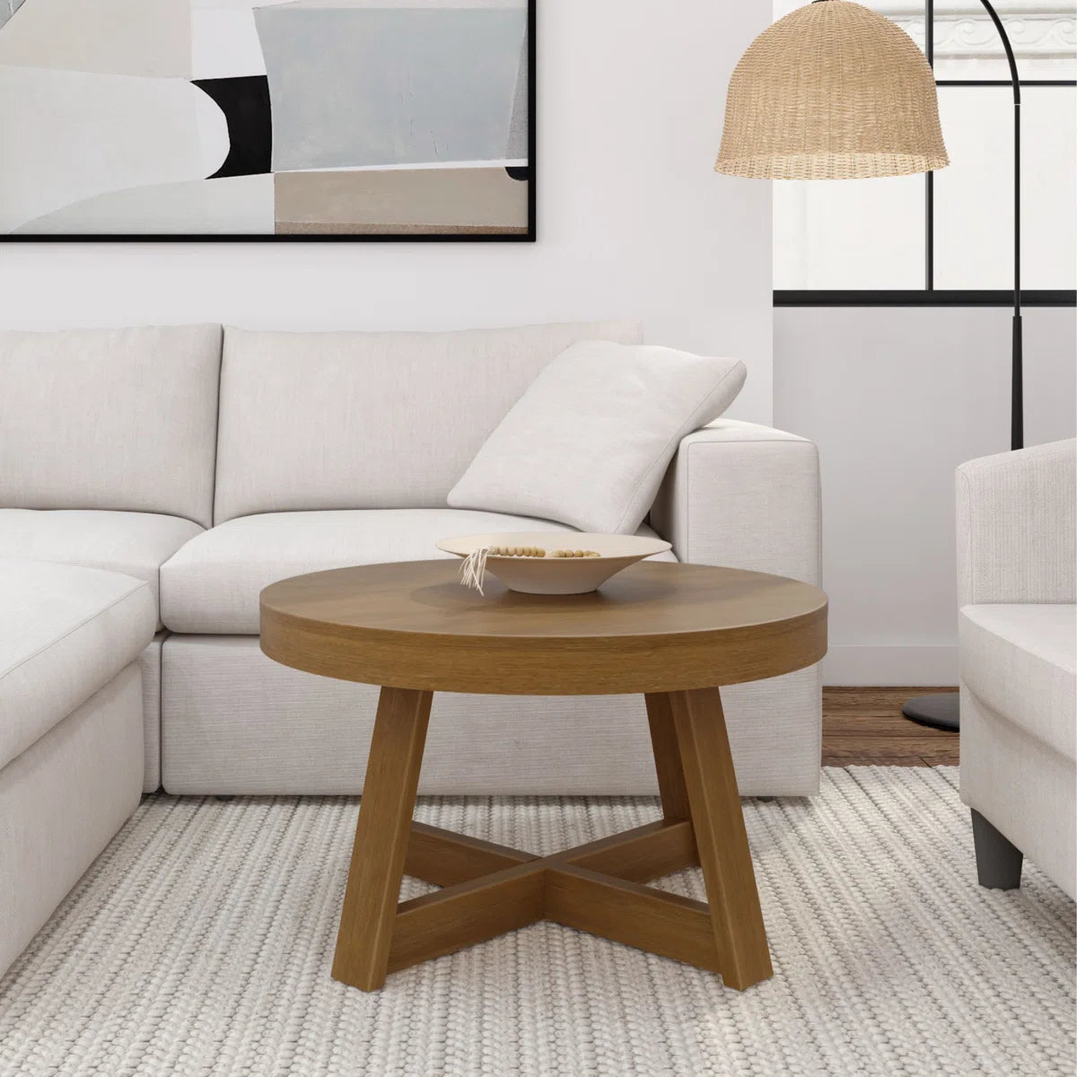 Byard Solid Wood Coffee Table