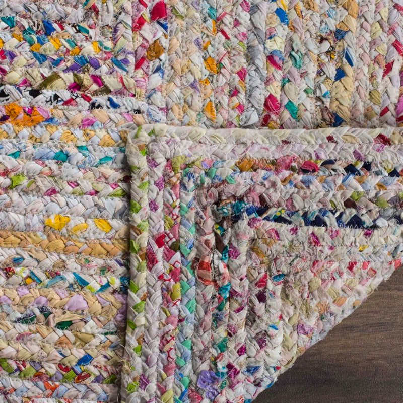 Hurst Hand Woven Cotton Abstract Rug