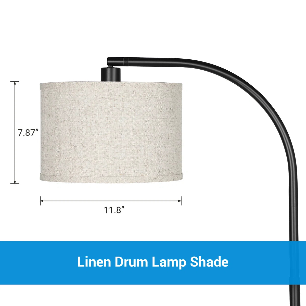 Kjeld Arched Floor Lamp