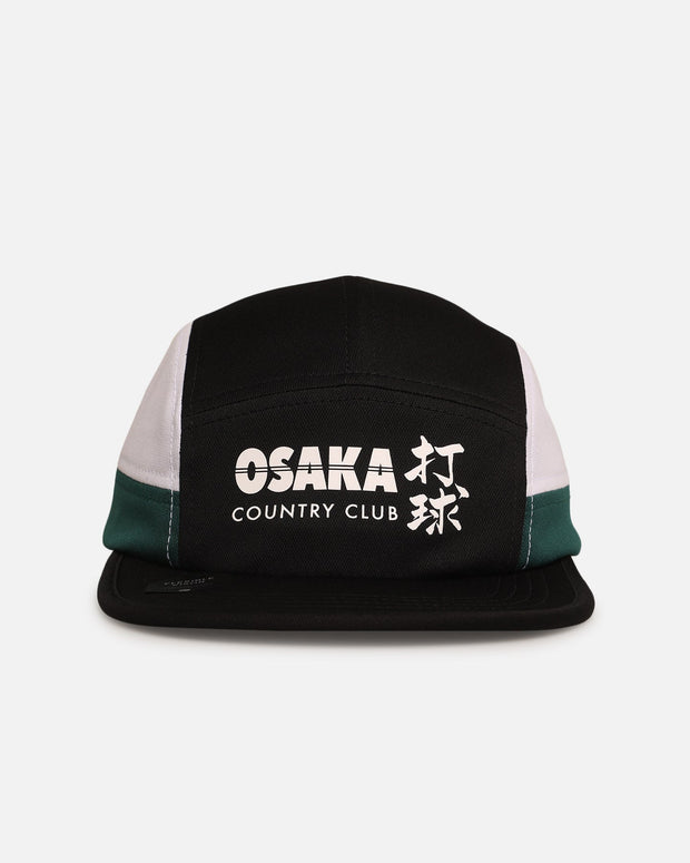 Birds Of Condor Osaka Sports Strapback Cap Black/Green - Scentleo