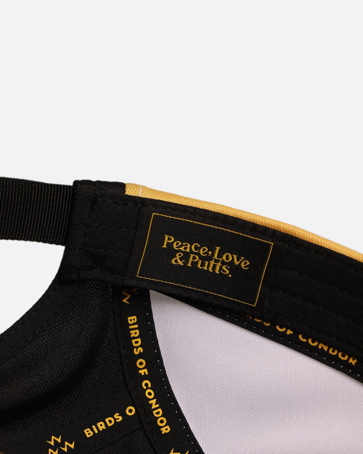 Birds Of Condor Tokyo Sports Strapback Cap Black/Gold - Scentleo