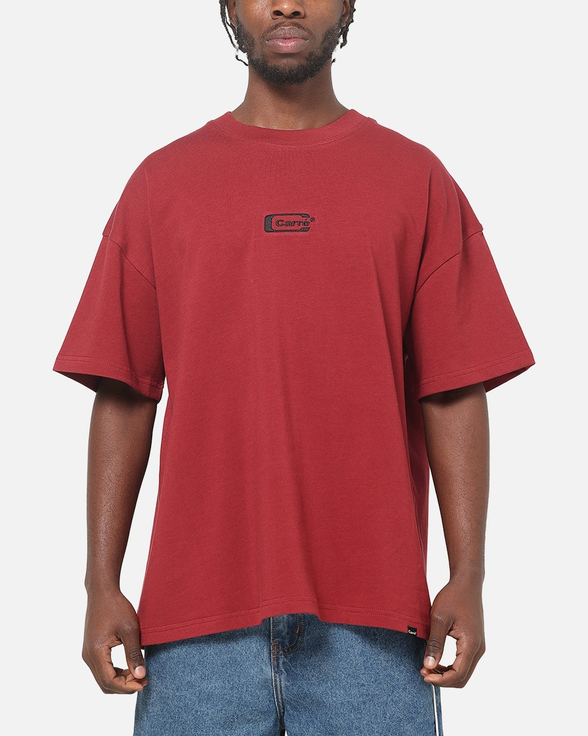 Carre Archive 2.0 T-Shirt Burgundy - Scentleo