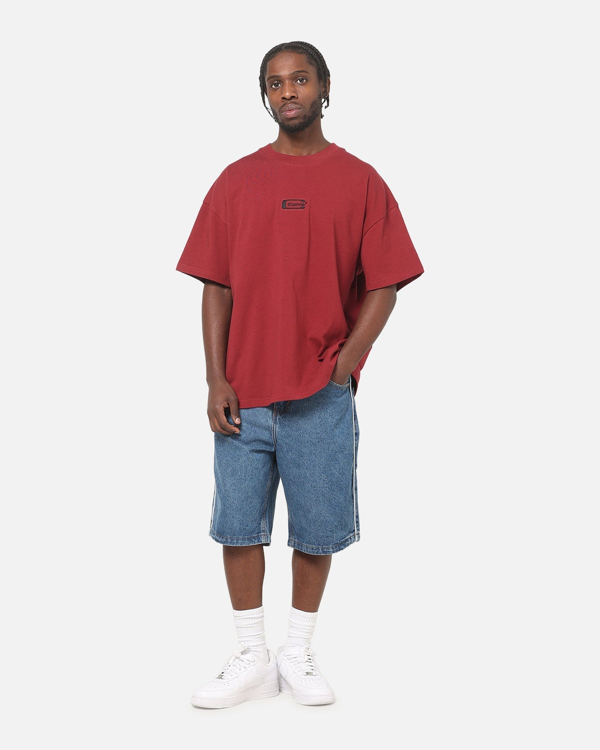 Carre Archive 2.0 T-Shirt Burgundy - Scentleo