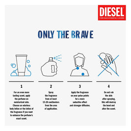 Diesel Only The Brave Tattoo Eau de Toilette for Men - Scentleo