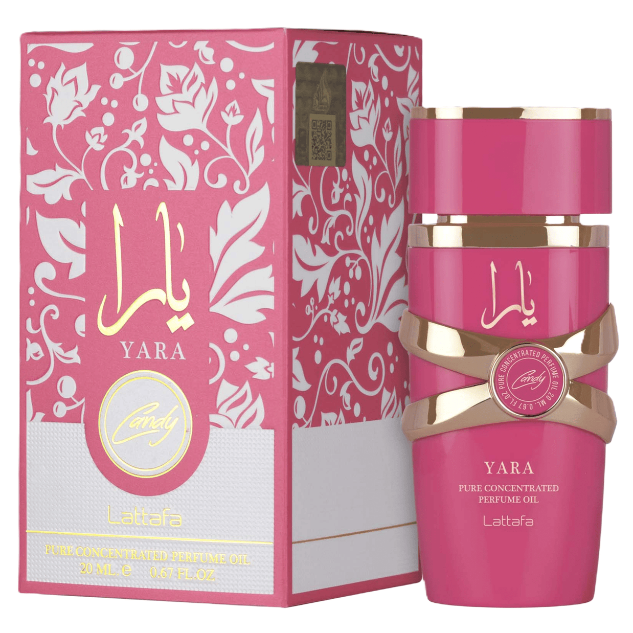 Lattafa Yara Candy Pure Concentrated Perfume Oil for Women - Scentleo