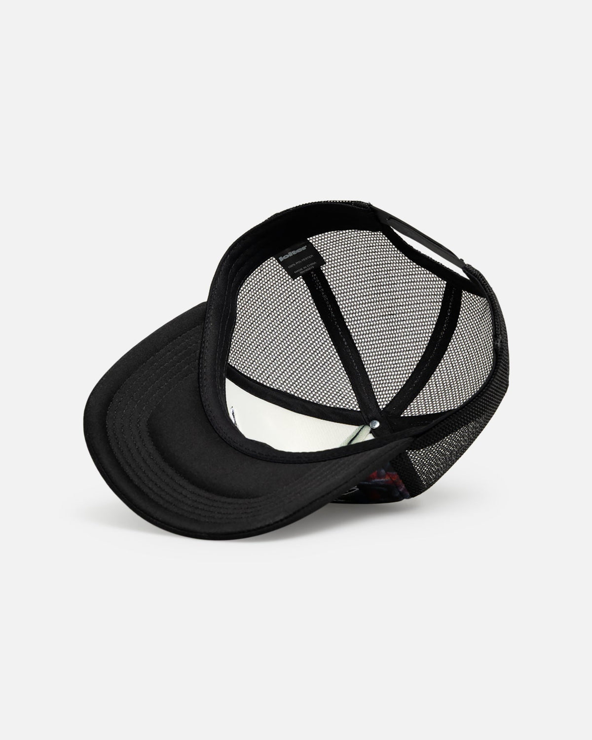 Loiter Airbrush Panther Trucker Snapback Cap Black - Scentleo