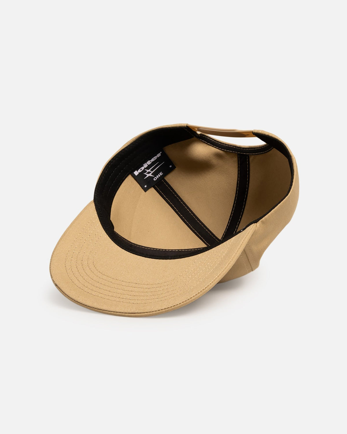 Loiter Hybrid Snapback Cap Khaki - Scentleo