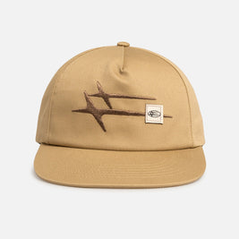 Loiter Hybrid Snapback Cap Khaki - Scentleo