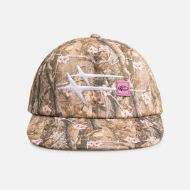 Loiter Hybrid Snapback Cap Pink Tree Camo - Scentleo