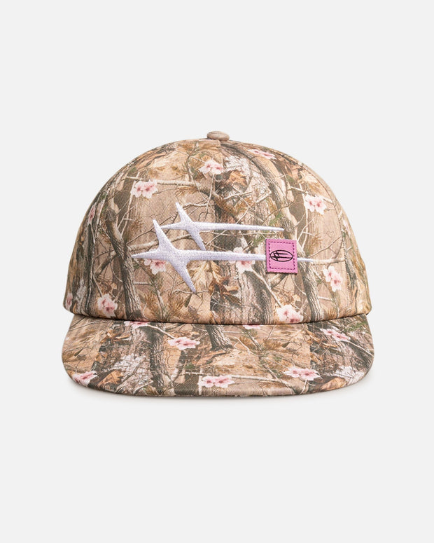 Loiter Hybrid Snapback Cap Pink Tree Camo - Scentleo