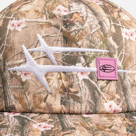 Loiter Hybrid Snapback Cap Pink Tree Camo - Scentleo