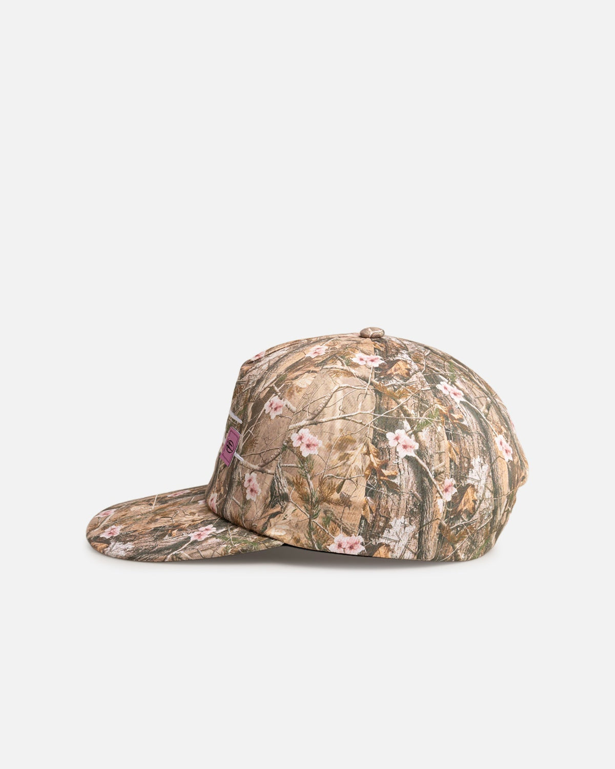 Loiter Hybrid Snapback Cap Pink Tree Camo - Scentleo