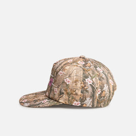 Loiter Hybrid Snapback Cap Pink Tree Camo - Scentleo