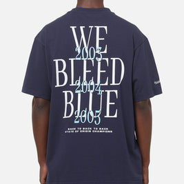 Mitchell & Ness New South Wales Blues We Bleed Blue T-Shirt Navy - Scentleo