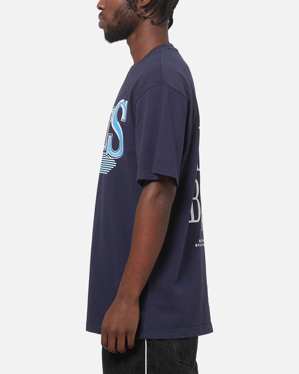 Mitchell & Ness New South Wales Blues We Bleed Blue T-Shirt Navy - Scentleo