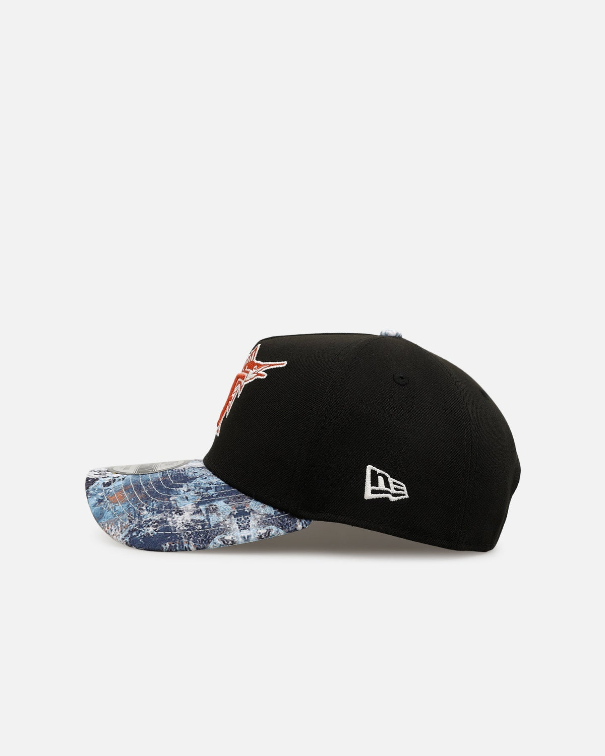 New Era Florida Marlins 'Earth Camo' 9FORTY A-Frame Snapback Black - Scentleo