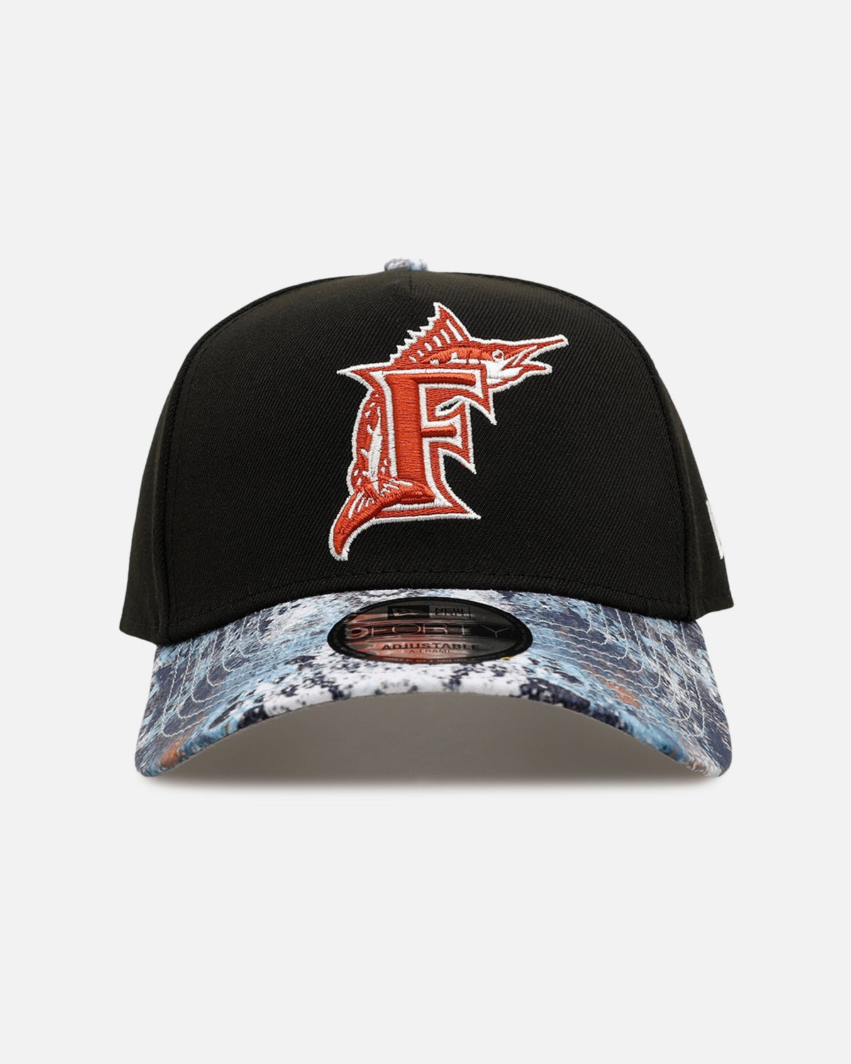 New Era Florida Marlins 'Earth Camo' 9FORTY A-Frame Snapback Black - Scentleo
