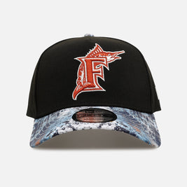 New Era Florida Marlins 'Earth Camo' 9FORTY A-Frame Snapback Black - Scentleo