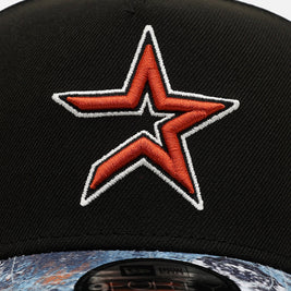 New Era Houston Astros 'Earth Camo' 9FORTY A-Frame Snapback Black - Scentleo