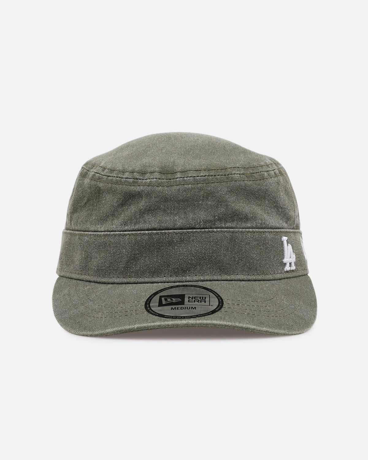 New Era Los Angeles Dodgers 'Military' Fitted Cap Olive - Scentleo