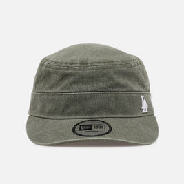 New Era Los Angeles Dodgers 'Military' Fitted Cap Olive - Scentleo