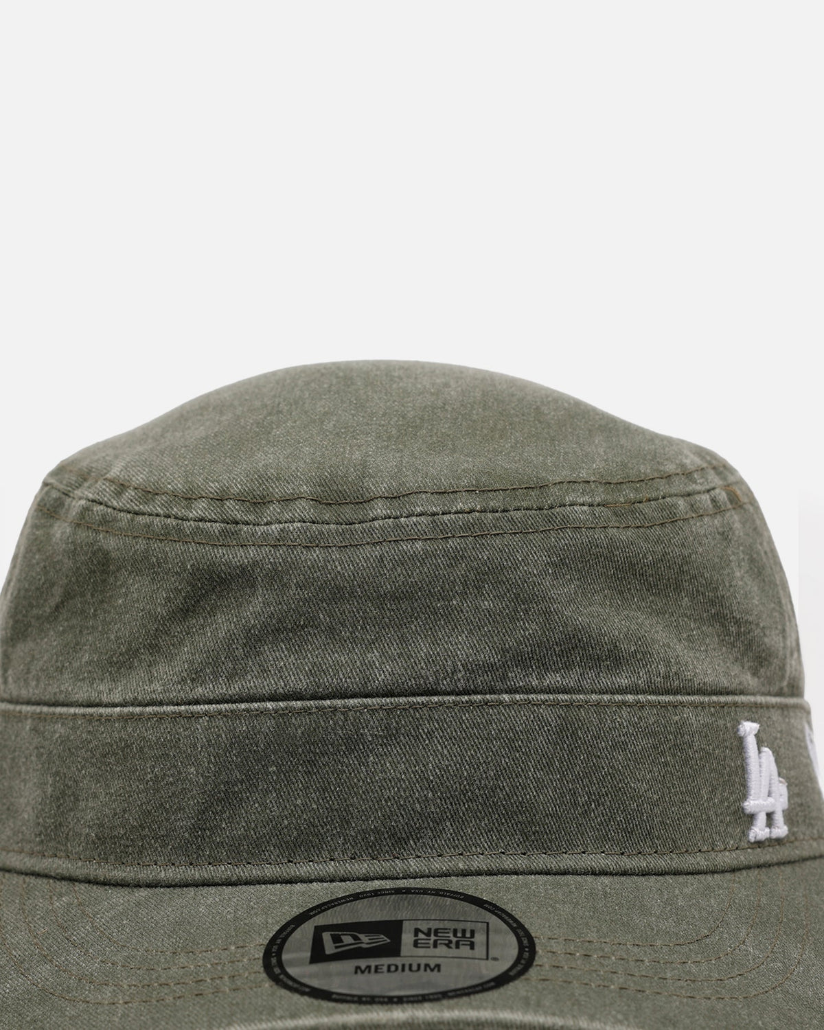 New Era Los Angeles Dodgers 'Military' Fitted Cap Olive - Scentleo