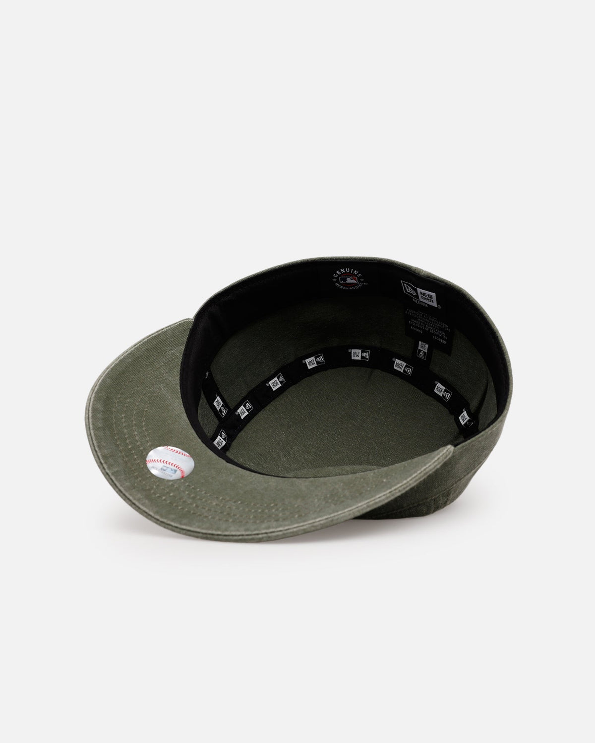 New Era Los Angeles Dodgers 'Military' Fitted Cap Olive - Scentleo