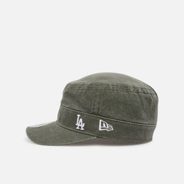 New Era Los Angeles Dodgers 'Military' Fitted Cap Olive - Scentleo