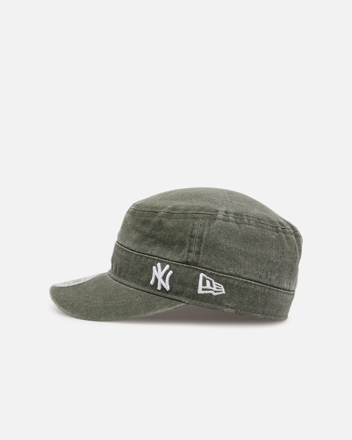 New Era New York Yankees 'Military' Fitted Cap Olive - Scentleo
