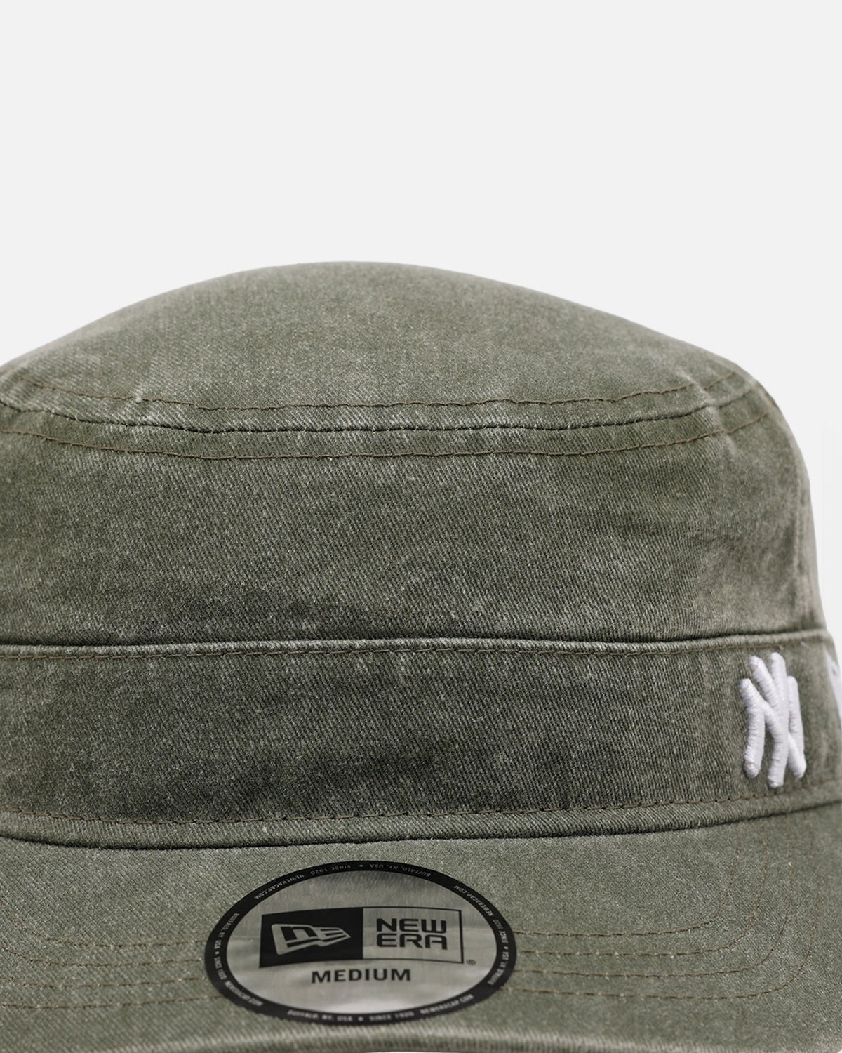 New Era New York Yankees 'Military' Fitted Cap Olive - Scentleo