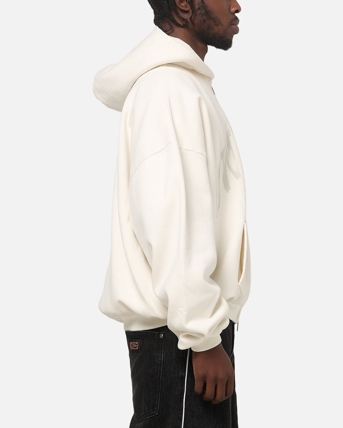 Represent Oweners Zip Through Hoodie Chalk - Scentleo