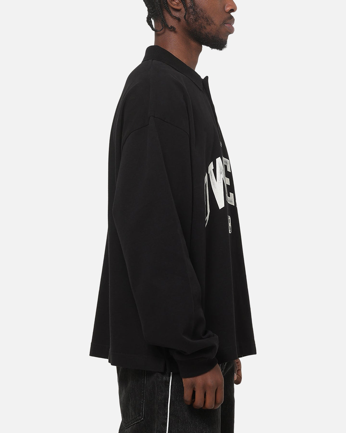 Represent Owners Rugby Top Jet Black - Scentleo