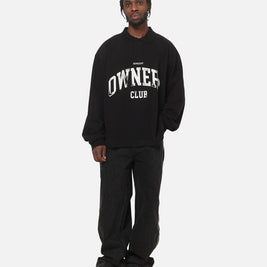 Represent Owners Rugby Top Jet Black - Scentleo