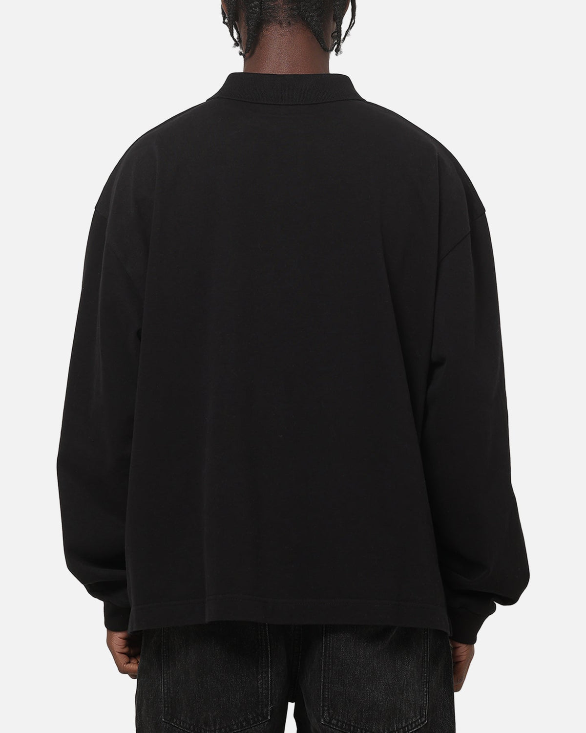 Represent Owners Rugby Top Jet Black - Scentleo