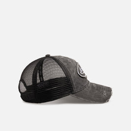 Von Dutch Japanese Script Trucker Strapback Black - Scentleo