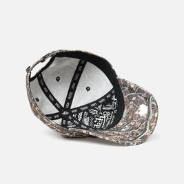Von Dutch Woodcamo Dad Strapback Cap Camo/Orange - Scentleo